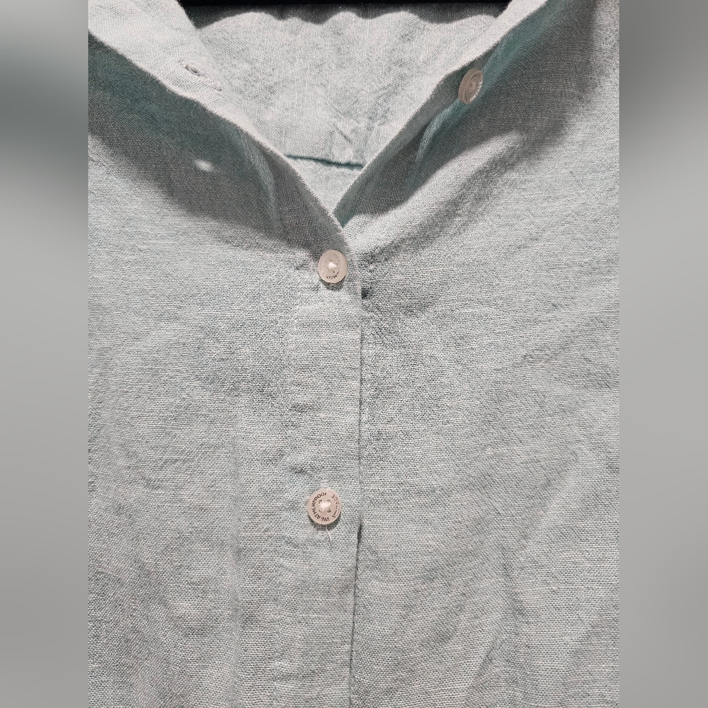Weatherproof Vintage Ladies' Tie Front Top, Small - Picture 3 of 5